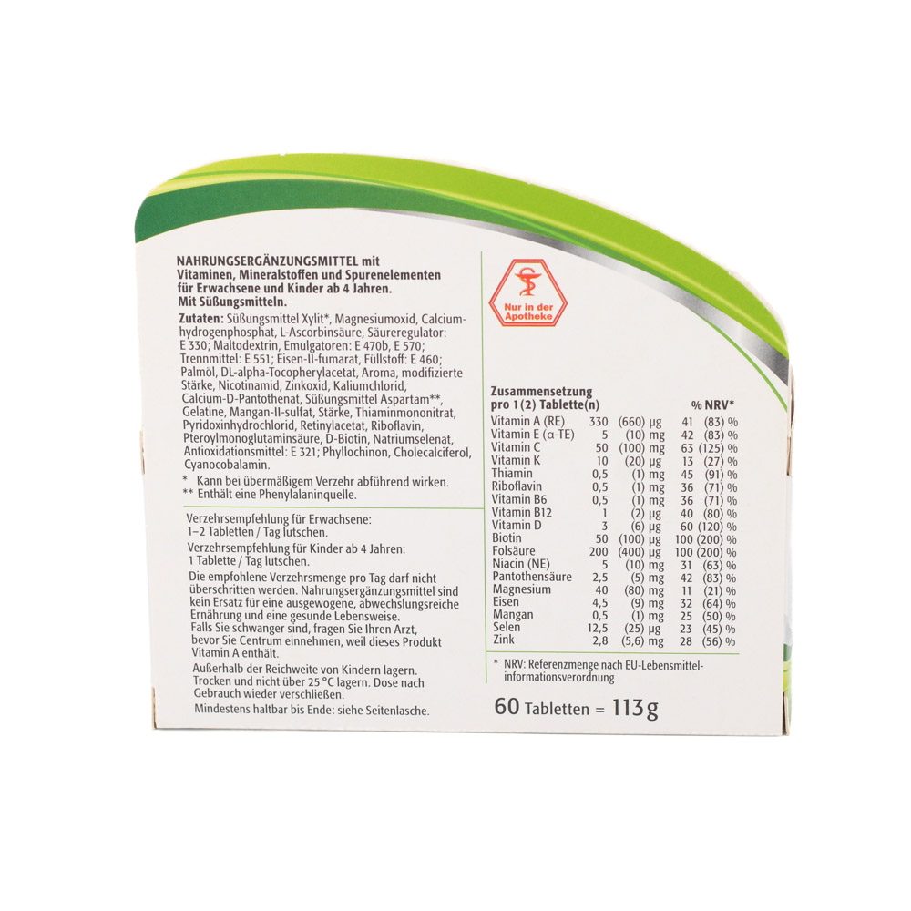 CENTRUM frisch & fruchtig Lutschtabletten CENTRUM frisch & fruchtig Lutschtabletten