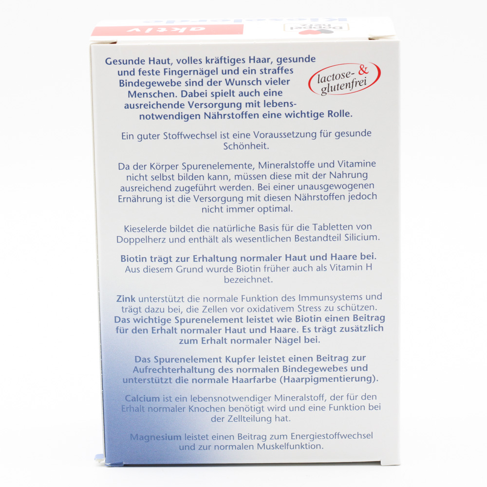 DOPPELHERZ Kieselerde+Biotin+Zink Tabletten DOPPELHERZ Kieselerde+Biotin+Zink Tabletten