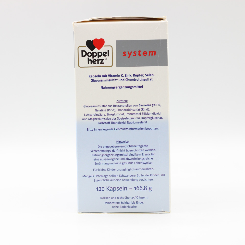 DOPPELHERZ Glucosamin Plus 800 system Kapseln DOPPELHERZ Glucosamin Plus 800 system Kapseln