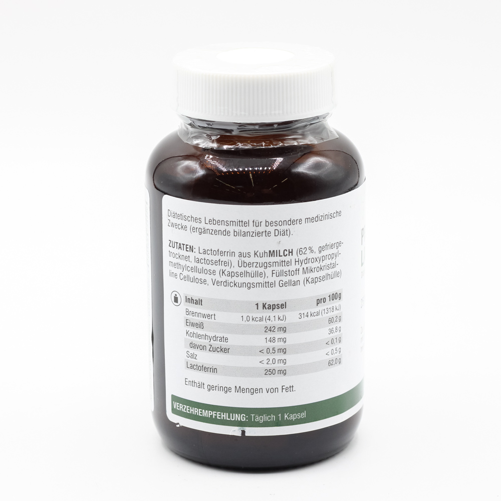 LACTOFERRIN 250 mg magensaftresistente Kapseln LACTOFERRIN 250 mg magensaftresistente Kapseln