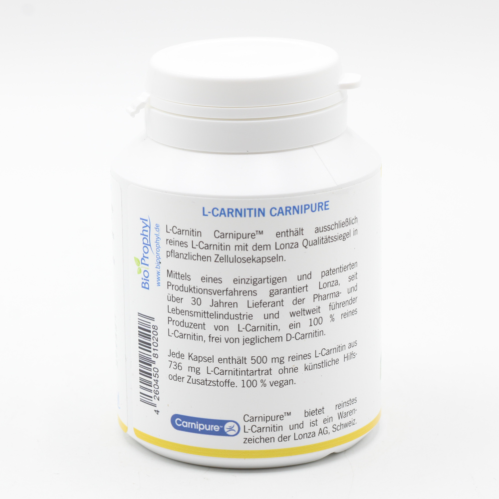 L-CARNITIN 500 Carnipure 500 mg L-Carnitin Kapseln L-CARNITIN 500 Carnipure 500 mg L-Carnitin Kapseln