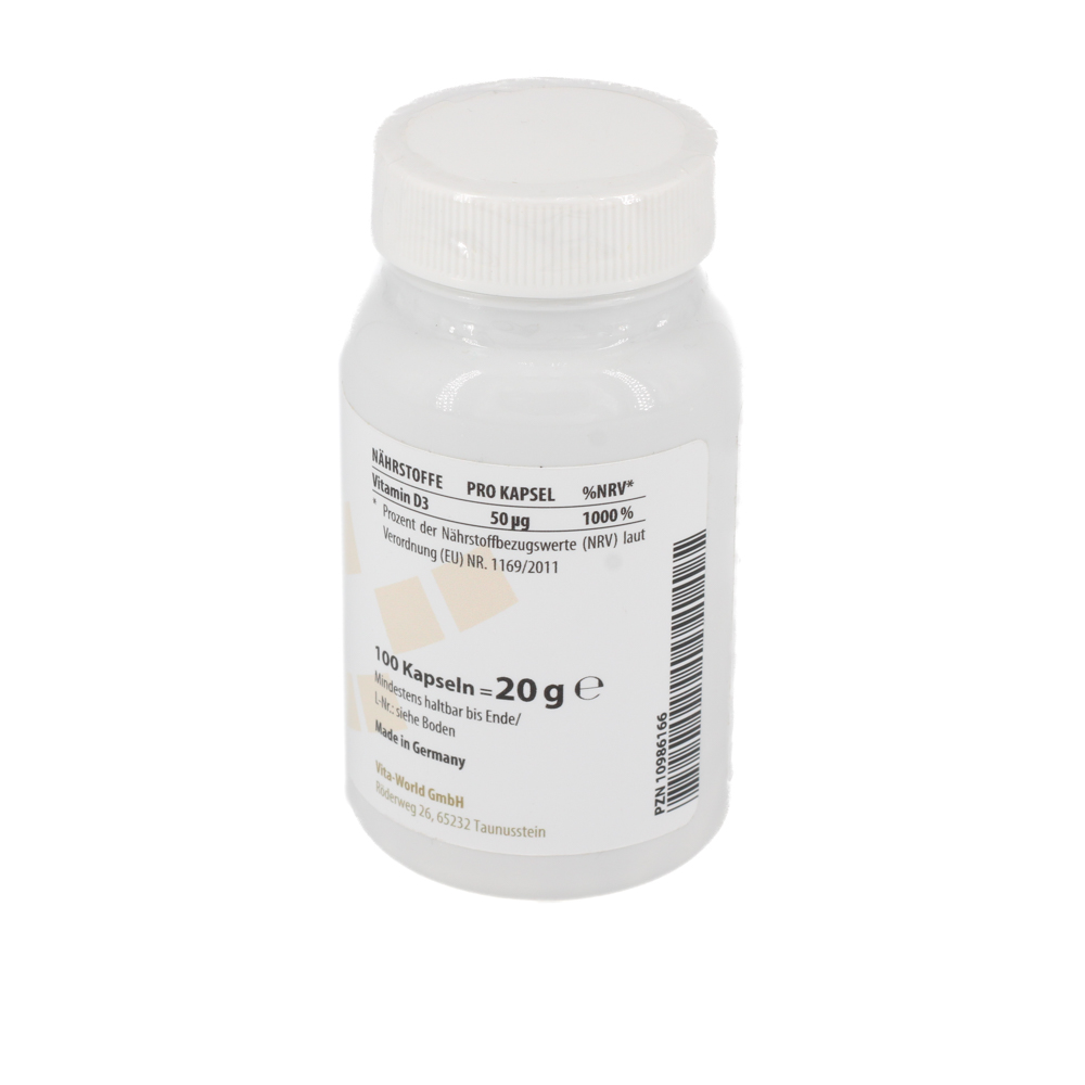 VITAMIN D3 2.000 I.E. Kapseln VITAMIN D3 2.000 I.E. Kapseln