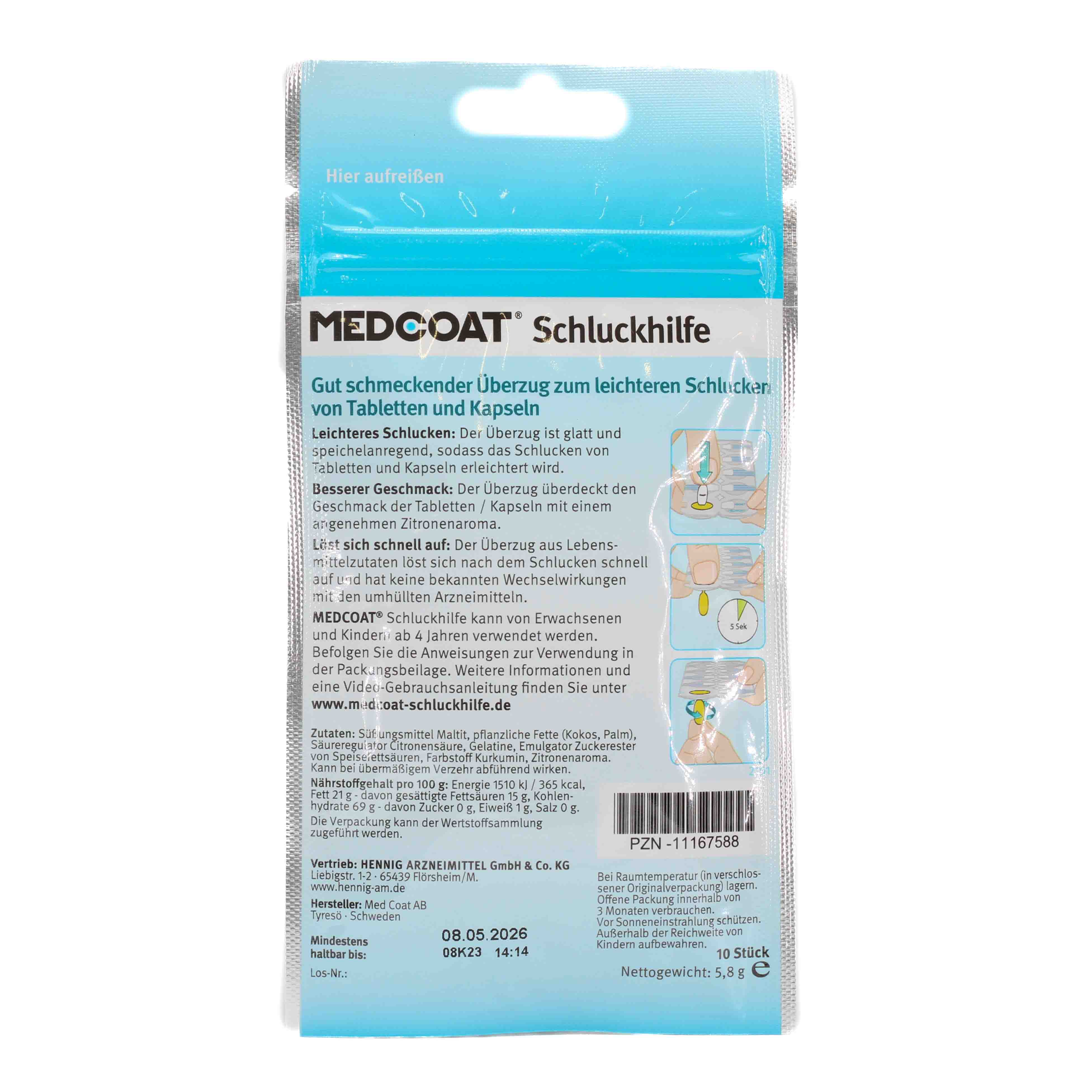 MEDCOAT Schluckhilfe Gel MEDCOAT Schluckhilfe Gel