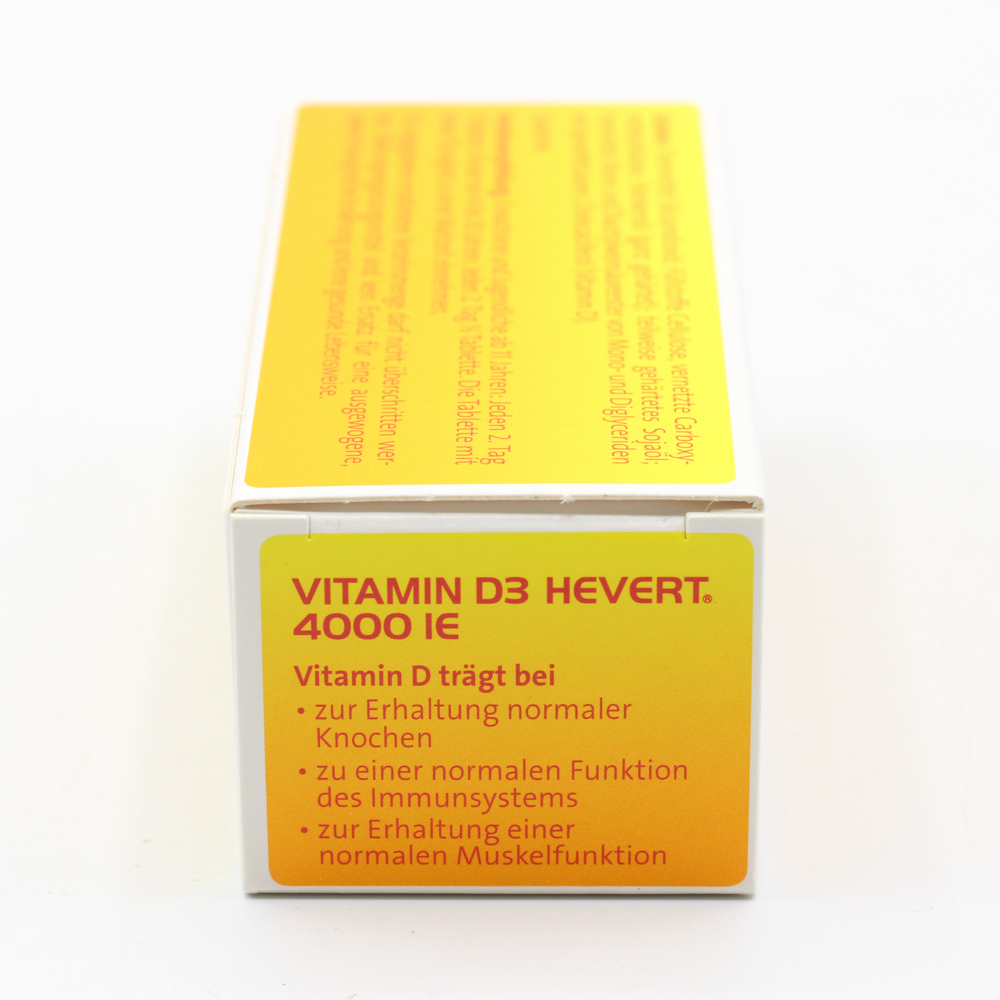 VITAMIN D3 HEVERT 4000 I.E. Tabletten VITAMIN D3 HEVERT 4000 I.E. Tabletten