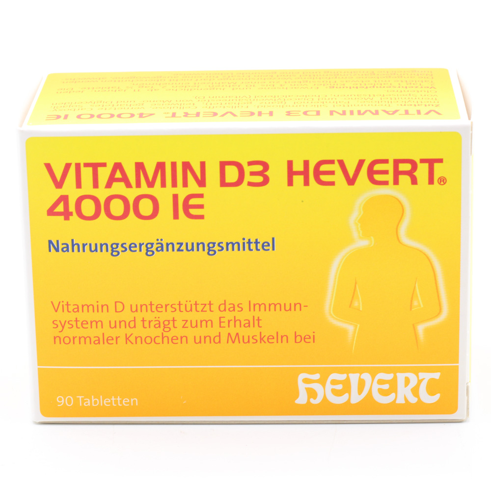 VITAMIN D3 HEVERT 4000 I.E. Tabletten VITAMIN D3 HEVERT 4000 I.E. Tabletten