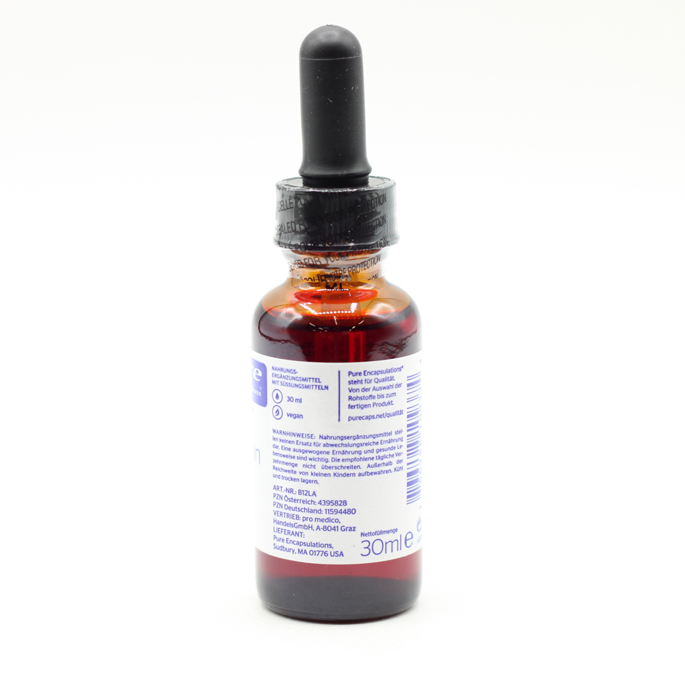 PURE ENCAPSULATIONS Vitamin B12 liquid PURE ENCAPSULATIONS Vitamin B12 liquid
