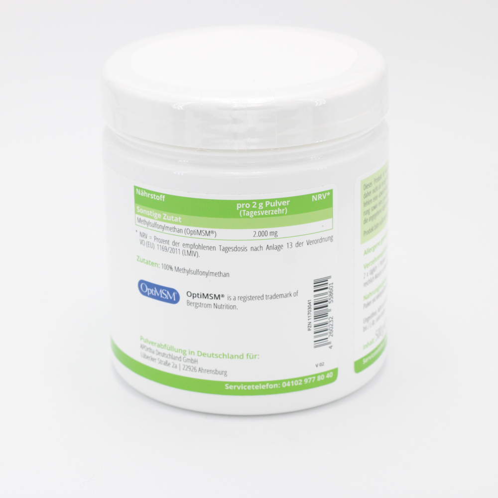 APORTHA OptiMSM MSM Pulver APORTHA OptiMSM MSM Pulver