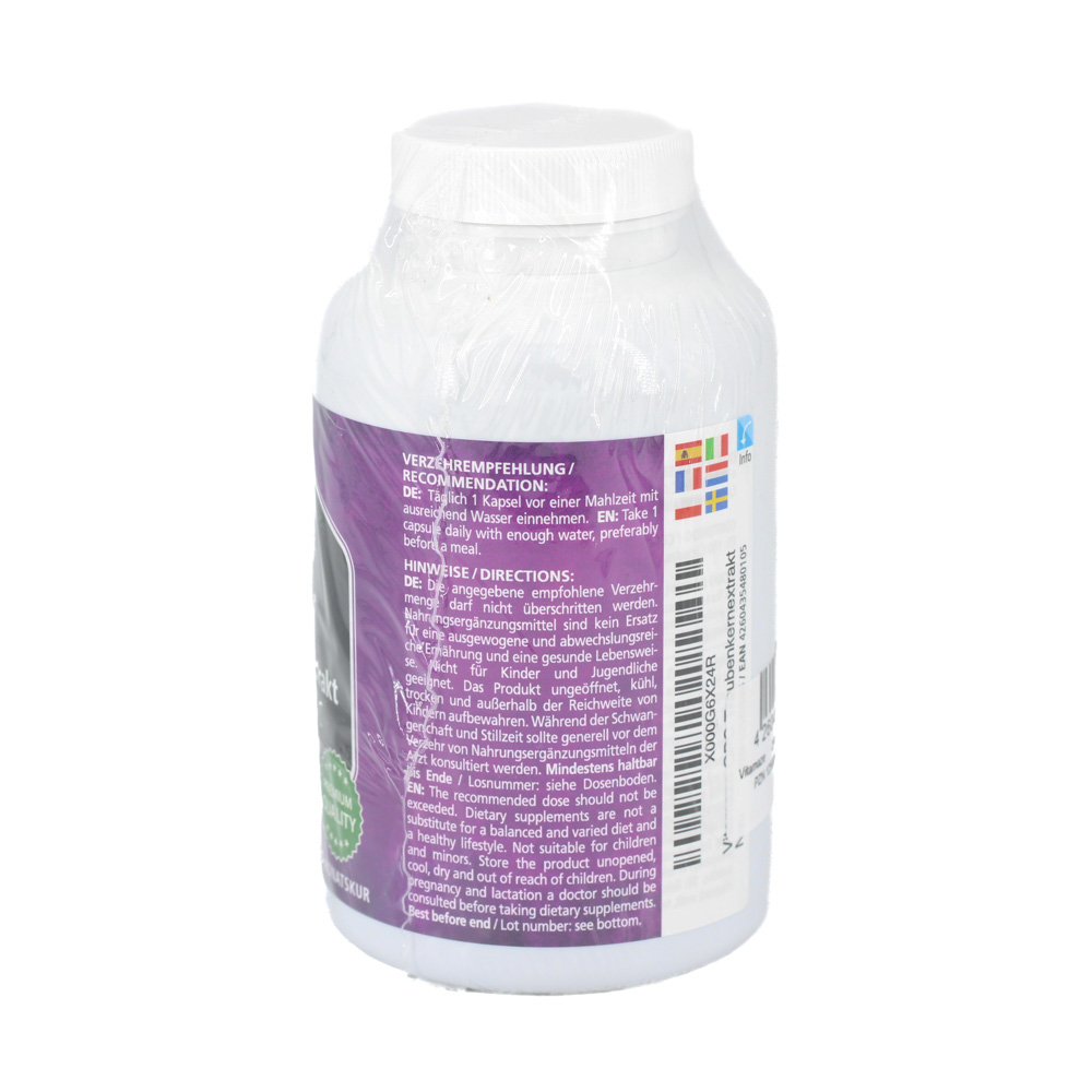 OPC TRAUBENKERNEXTRAKT hochdosiert+Vitamin C Kaps. OPC TRAUBENKERNEXTRAKT hochdosiert+Vitamin C Kaps.