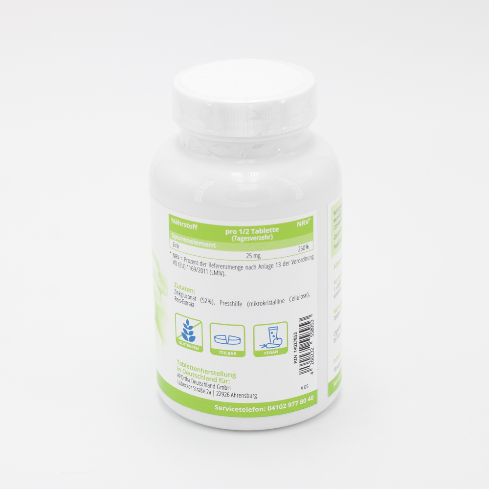 ZINK 50 Zinkgluconat Tabletten ZINK 50 Zinkgluconat Tabletten