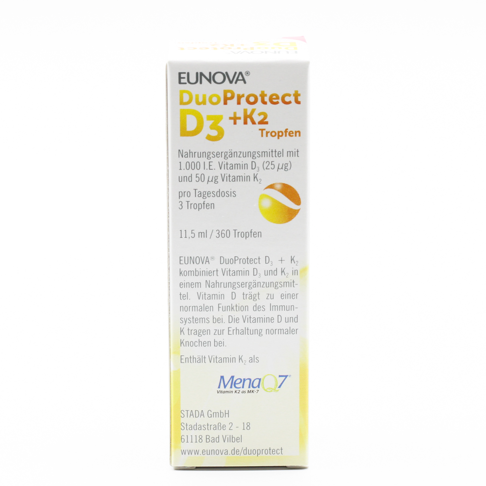 EUNOVA DuoProtect D3+K2 1000 I.E./50 μg Tropfen EUNOVA DuoProtect D3+K2 1000 I.E./50 μg Tropfen
