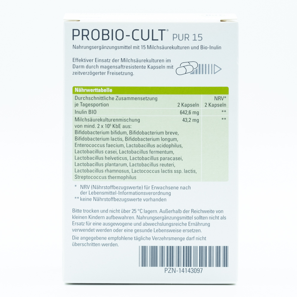 PROBIO-Cult Pur 15 Syxyl Kapseln PROBIO-Cult Pur 15 Syxyl Kapseln