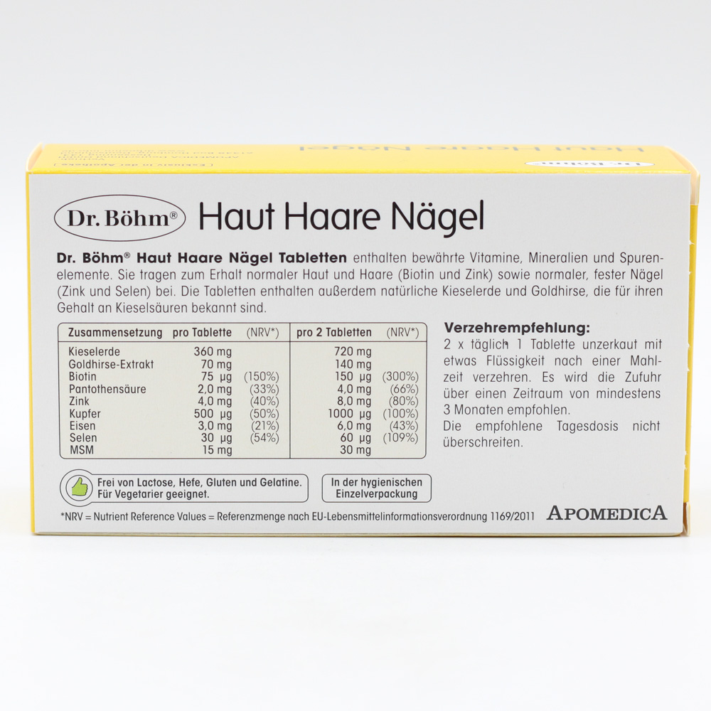 DR.BÖHM Haut Haare Nägel Tabletten DR.BÖHM Haut Haare Nägel Tabletten