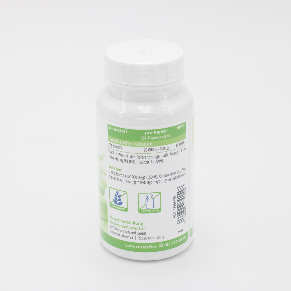 VITAMIN D3 DEPOT 20.000 I.E. Kapseln VITAMIN D3 DEPOT 20.000 I.E. Kapseln