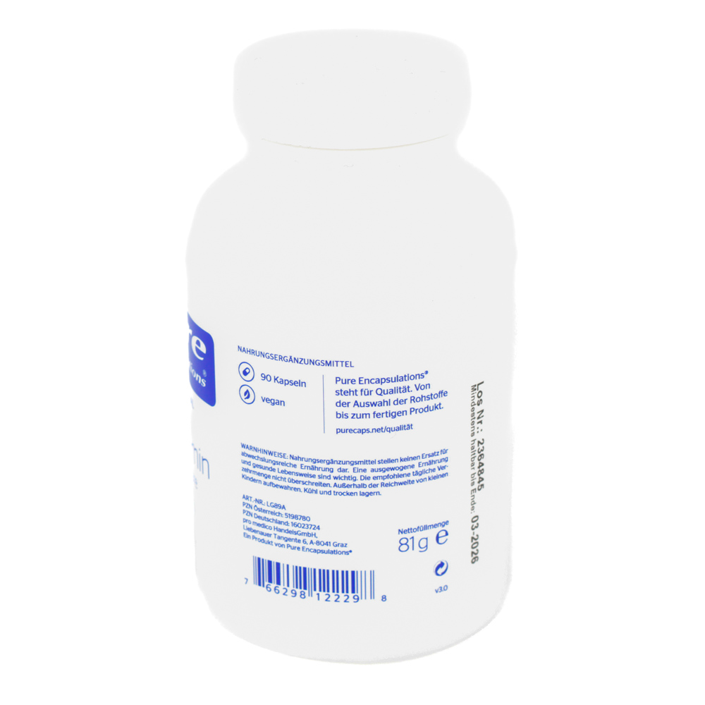 PURE ENCAPSULATIONS L-Glutamin 850 mg Kapseln PURE ENCAPSULATIONS L-Glutamin 850 mg Kapseln