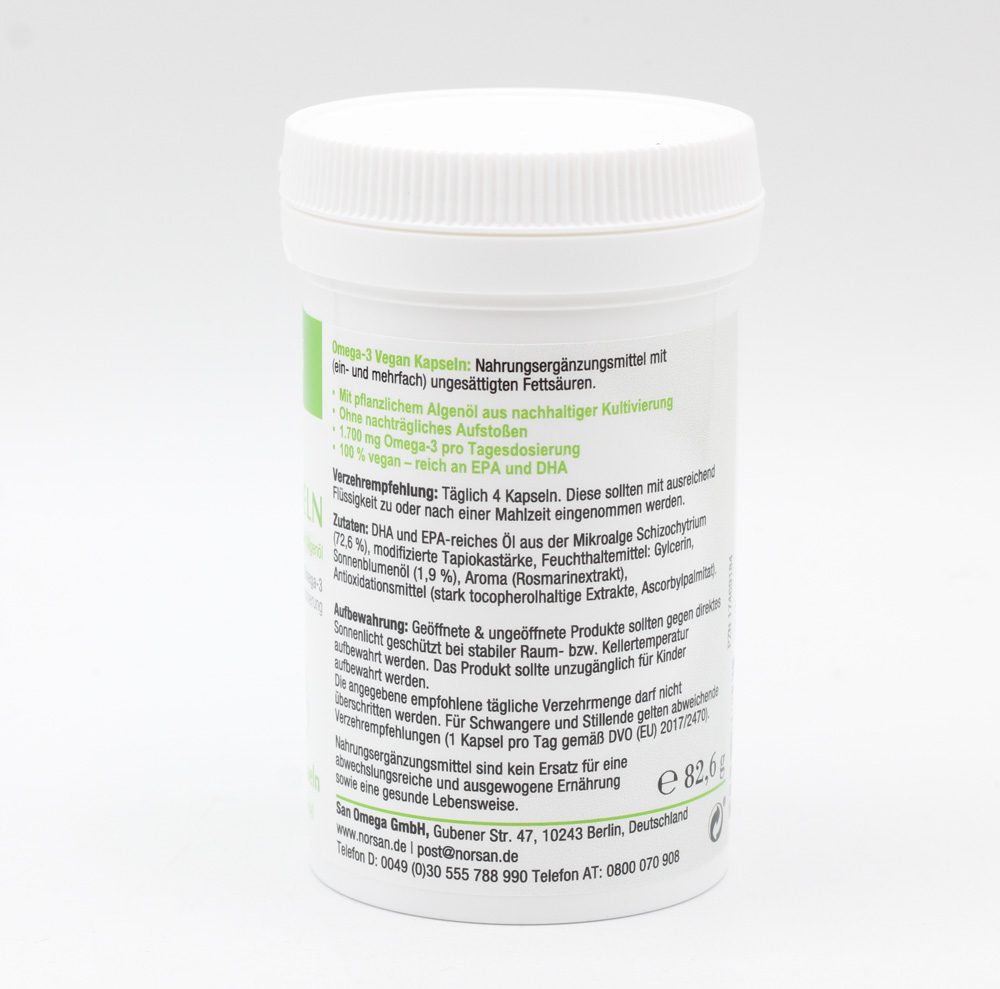 NORSAN Omega-3 vegan Kapseln NORSAN Omega-3 vegan Kapseln