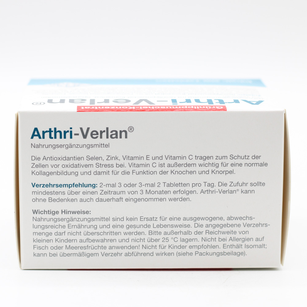 ARTHRI-VERLAN zur Nahrungsergänzung Tabletten ARTHRI-VERLAN zur Nahrungsergänzung Tabletten