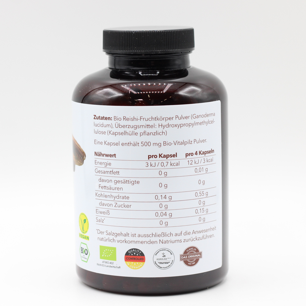 BIO REISHI Pulver Kapseln BIO REISHI Pulver Kapseln