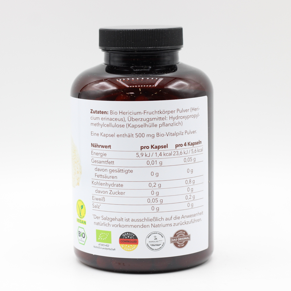BIO HERICIUM Pulver Kapseln BIO HERICIUM Pulver Kapseln