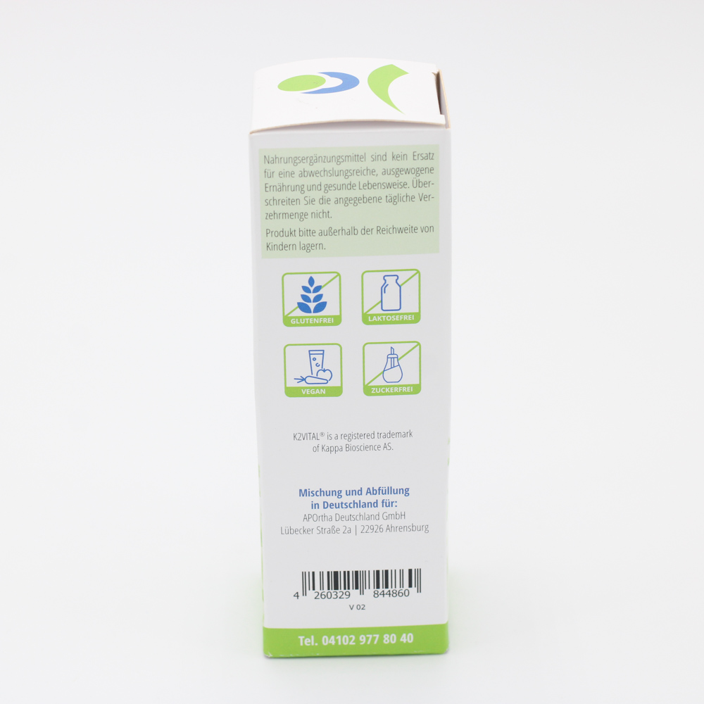 VITAMIN K2 MK7 Tropfen K2VITAL 200 μg VITAMIN K2 MK7 Tropfen K2VITAL 200 μg