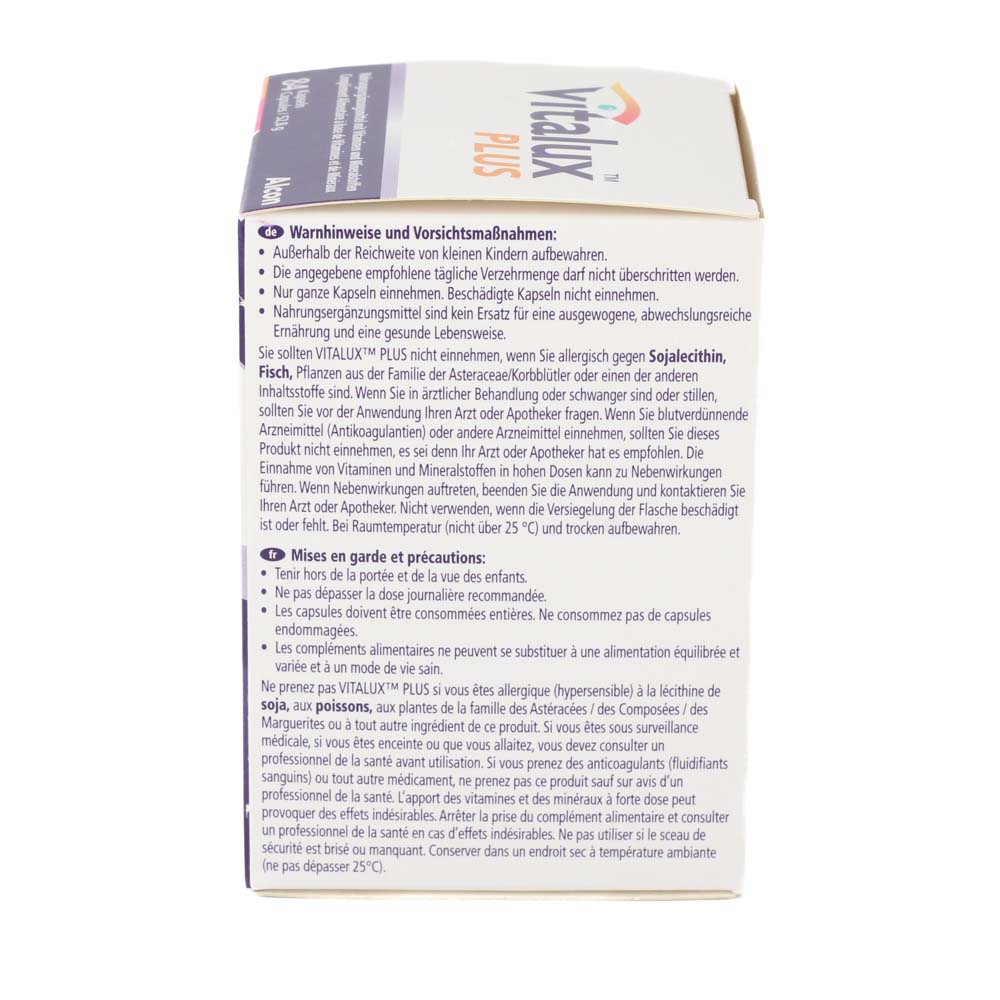VITALUX Plus Kapseln VITALUX Plus Kapseln