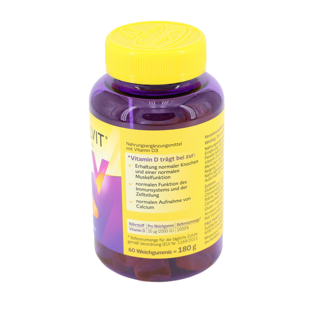 VIGANTOLVIT® 2000 I.E. Vitamin D WEICHGUMMIS VIGANTOLVIT® 2000 I.E. Vitamin D WEICHGUMMIS
