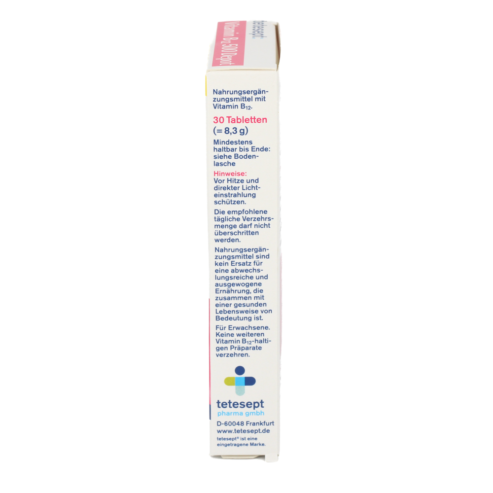 TETESEPT Vitamin B12 500 Depot Filmtabletten TETESEPT Vitamin B12 500 Depot Filmtabletten
