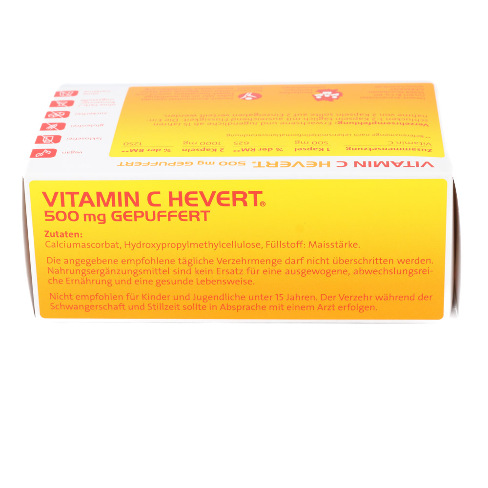 VITAMIN C HEVERT® 500 mg gepuffert VITAMIN C HEVERT® 500 mg gepuffert