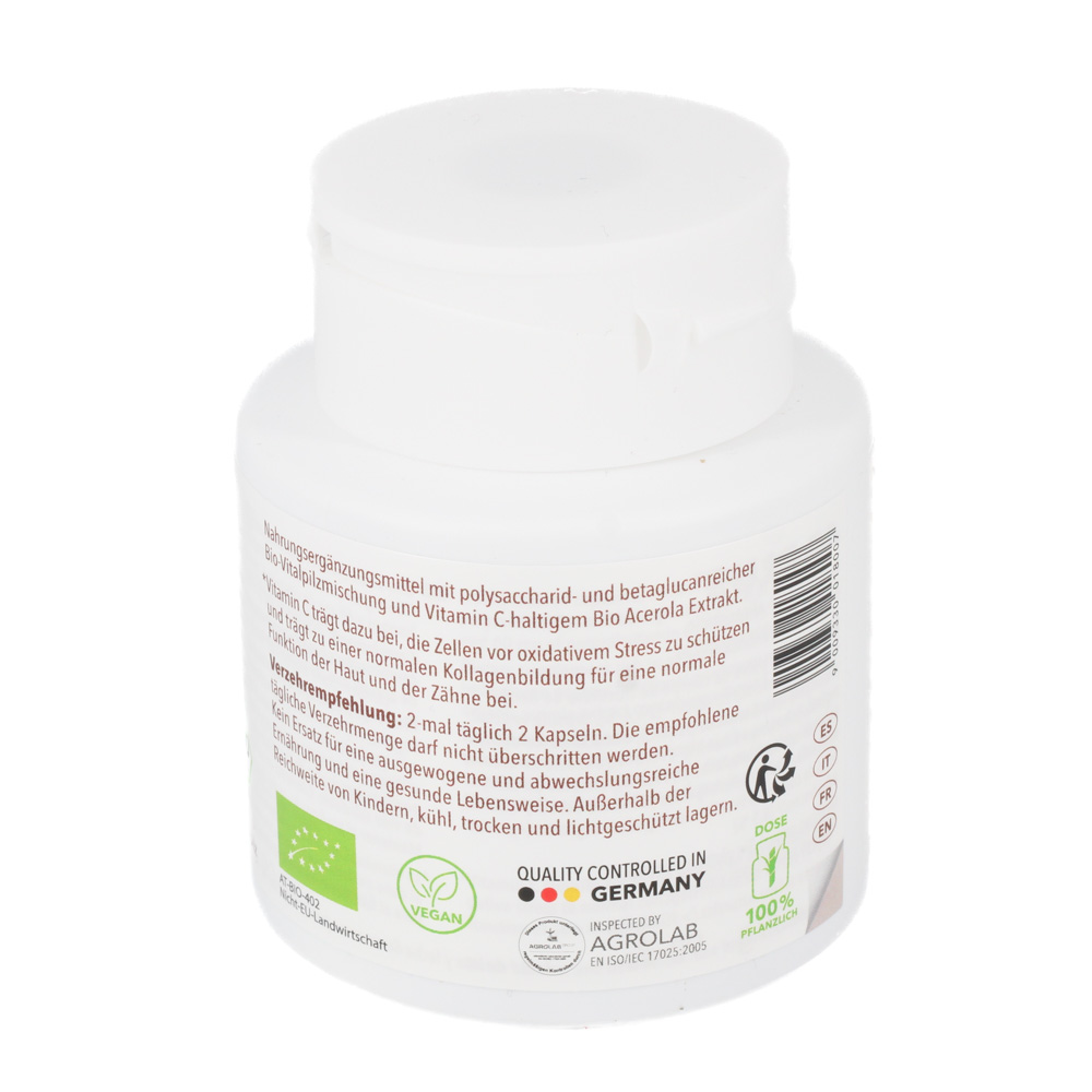 BIO 40 Plus Vitalpilzmischung Kapseln BIO 40 Plus Vitalpilzmischung Kapseln