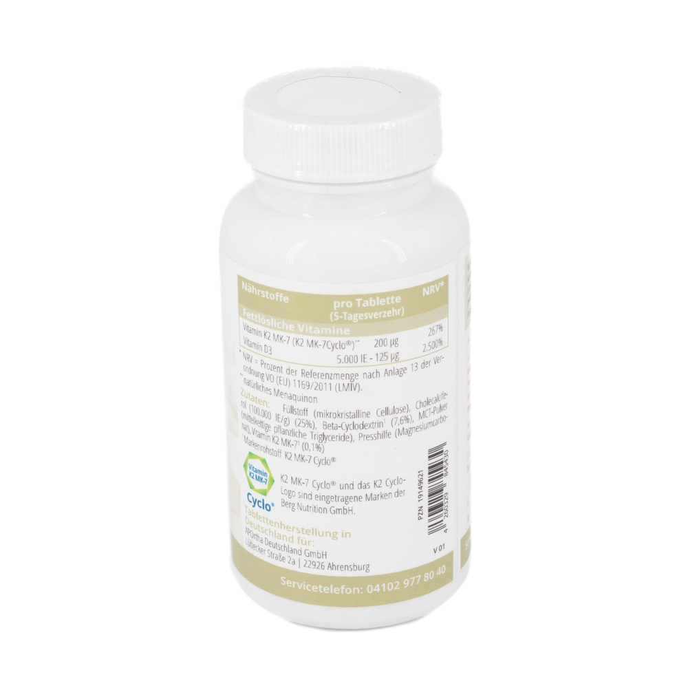 CELLUFINE Vit.D3 5.000 IE+Natto K2 MK7 Cyclo 200μg CELLUFINE Vit.D3 5.000 IE+Natto K2 MK7 Cyclo 200μg