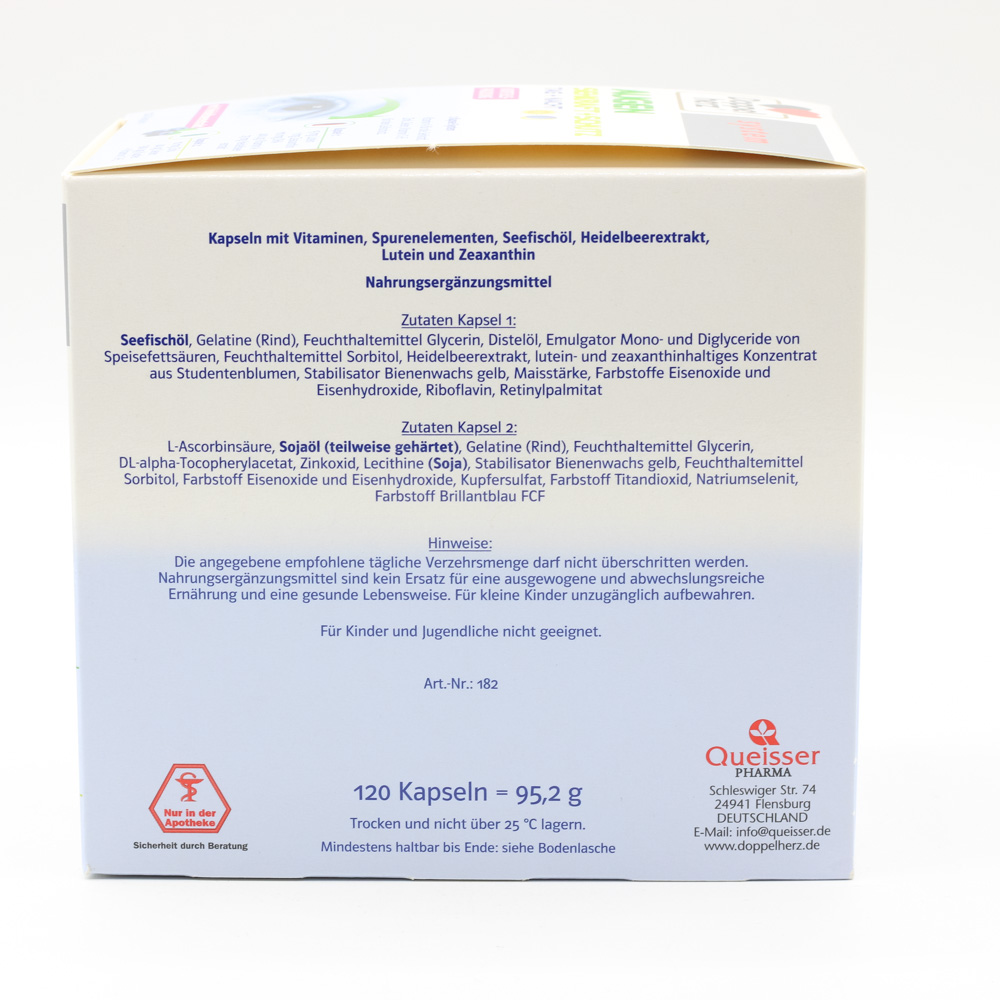 DOPPELHERZ Augen Sehkraft+Schutz system Kapseln DOPPELHERZ Augen Sehkraft+Schutz system Kapseln