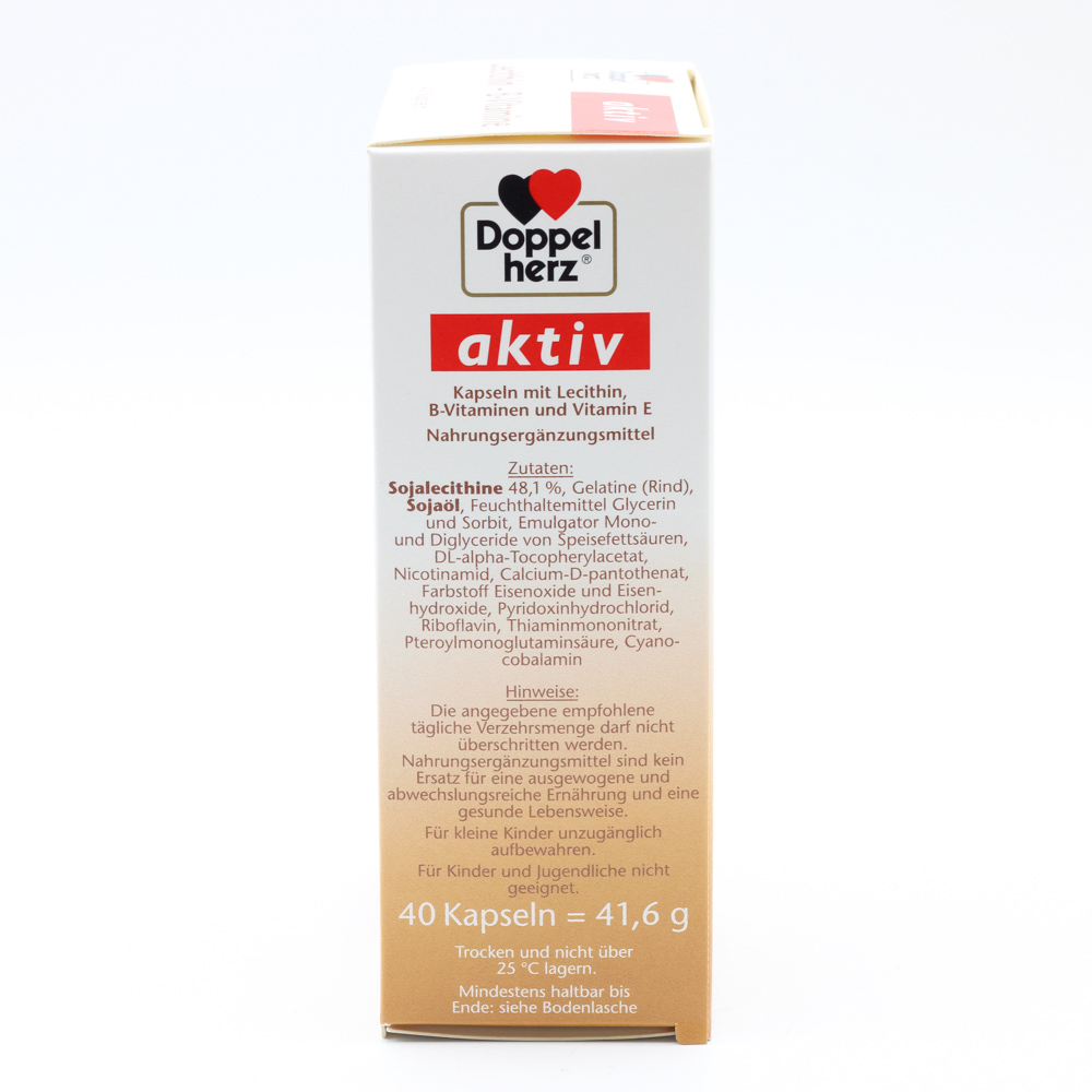 DOPPELHERZ Lecithin+B-Vitamine Kapseln DOPPELHERZ Lecithin+B-Vitamine Kapseln