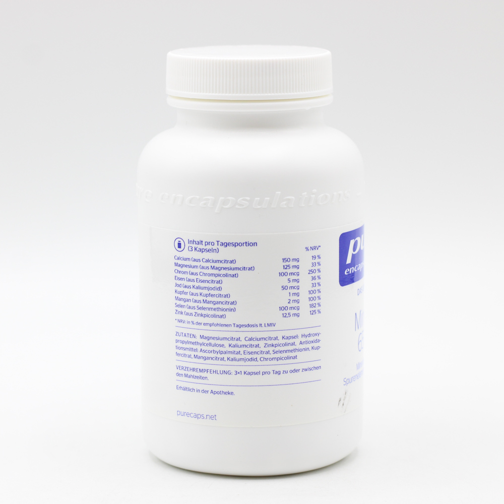 PURE ENCAPSULATIONS Mineral 650A Kapseln PURE ENCAPSULATIONS Mineral 650A Kapseln