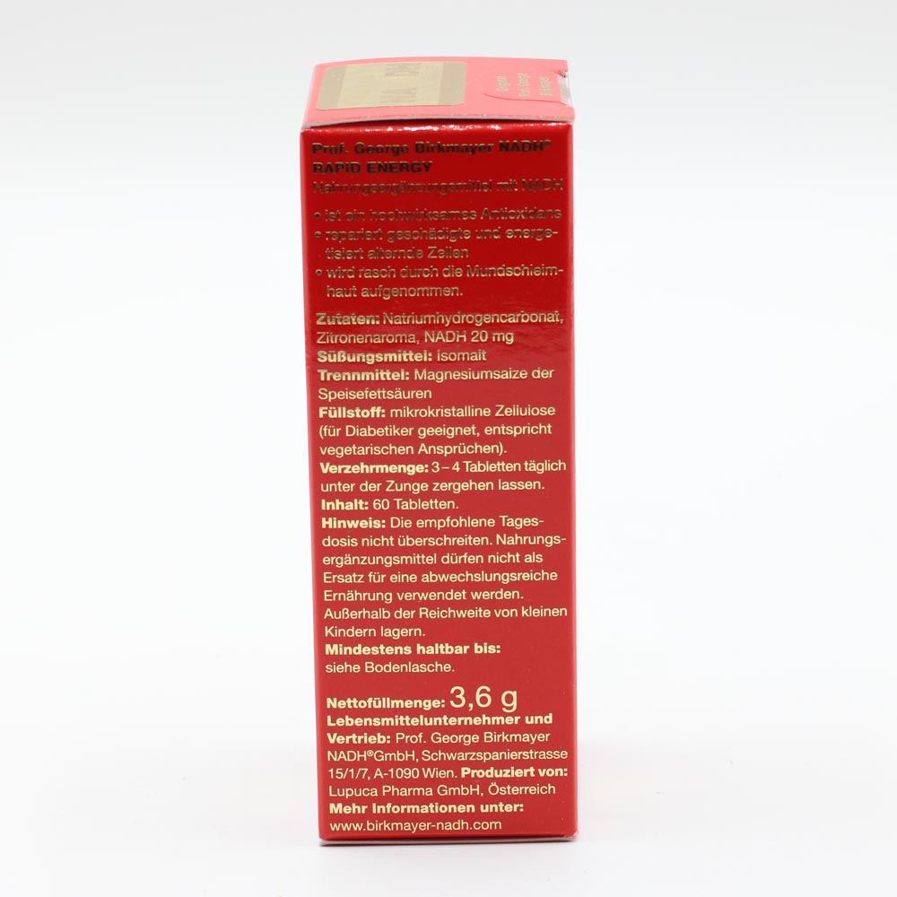 NADH RAPID Energy Tabletten NADH RAPID Energy Tabletten