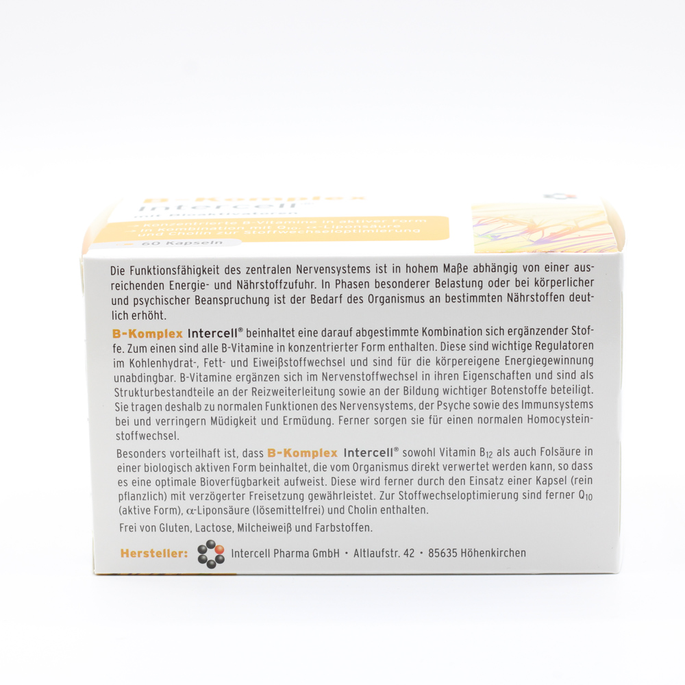 B-KOMPLEX-Intercell Kapseln B-KOMPLEX-Intercell Kapseln