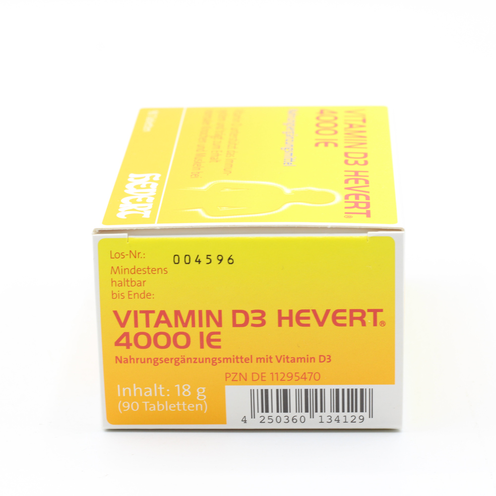 VITAMIN D3 HEVERT 4000 I.E. Tabletten VITAMIN D3 HEVERT 4000 I.E. Tabletten