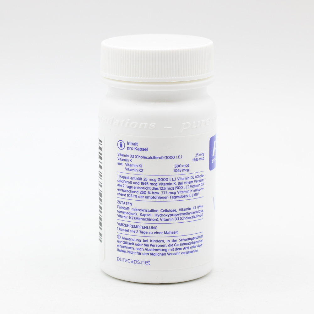 PURE ENCAPSULATIONS Vitamin K & D Kapseln PURE ENCAPSULATIONS Vitamin K & D Kapseln