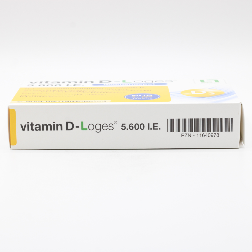 VITAMIN D-LOGES 5.600 I.E. Wo.Depot Kautabl.Fam.Pa VITAMIN D-LOGES 5.600 I.E. Wo.Depot Kautabl.Fam.Pa