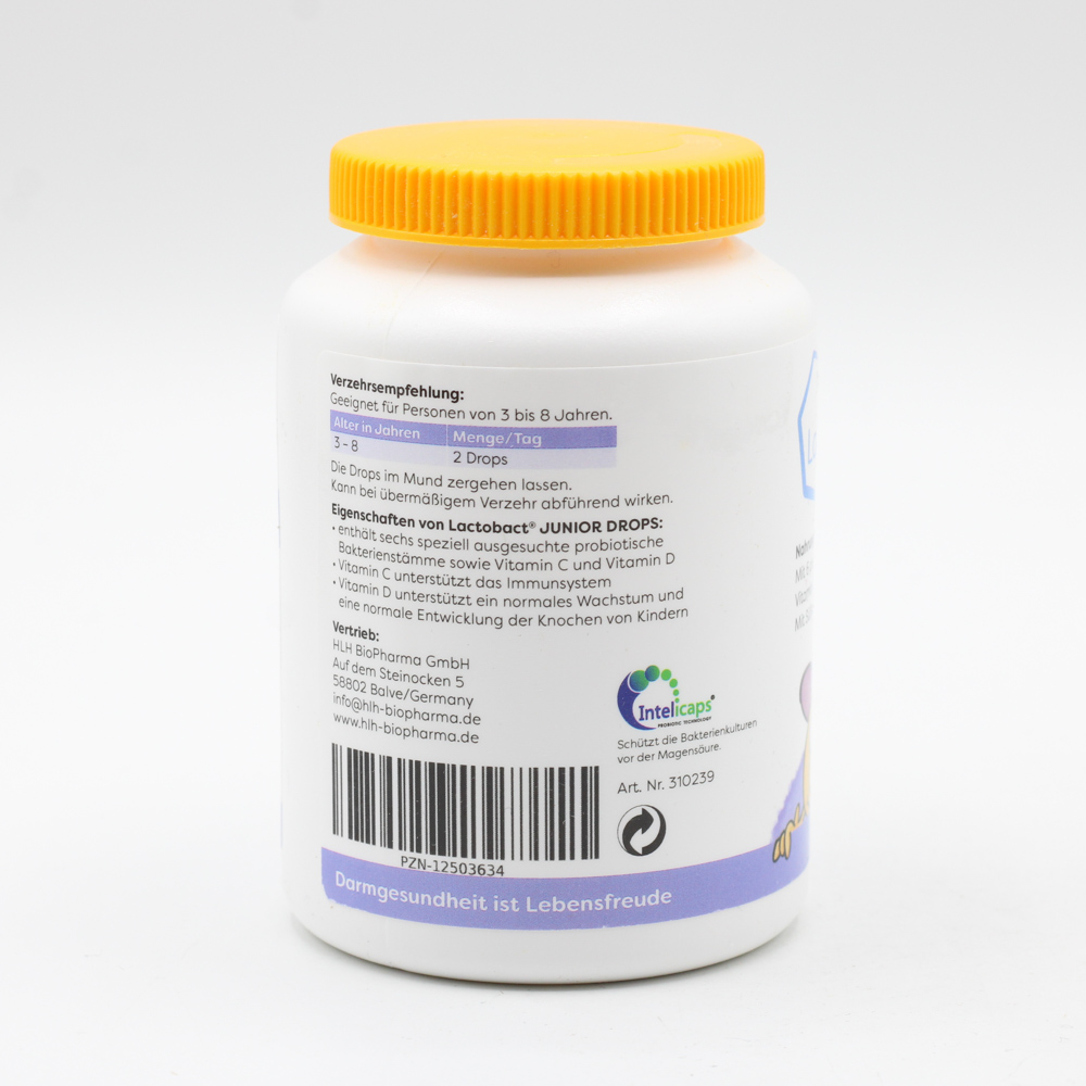 LACTOBACT Junior Drops Lutschtabletten LACTOBACT Junior Drops Lutschtabletten