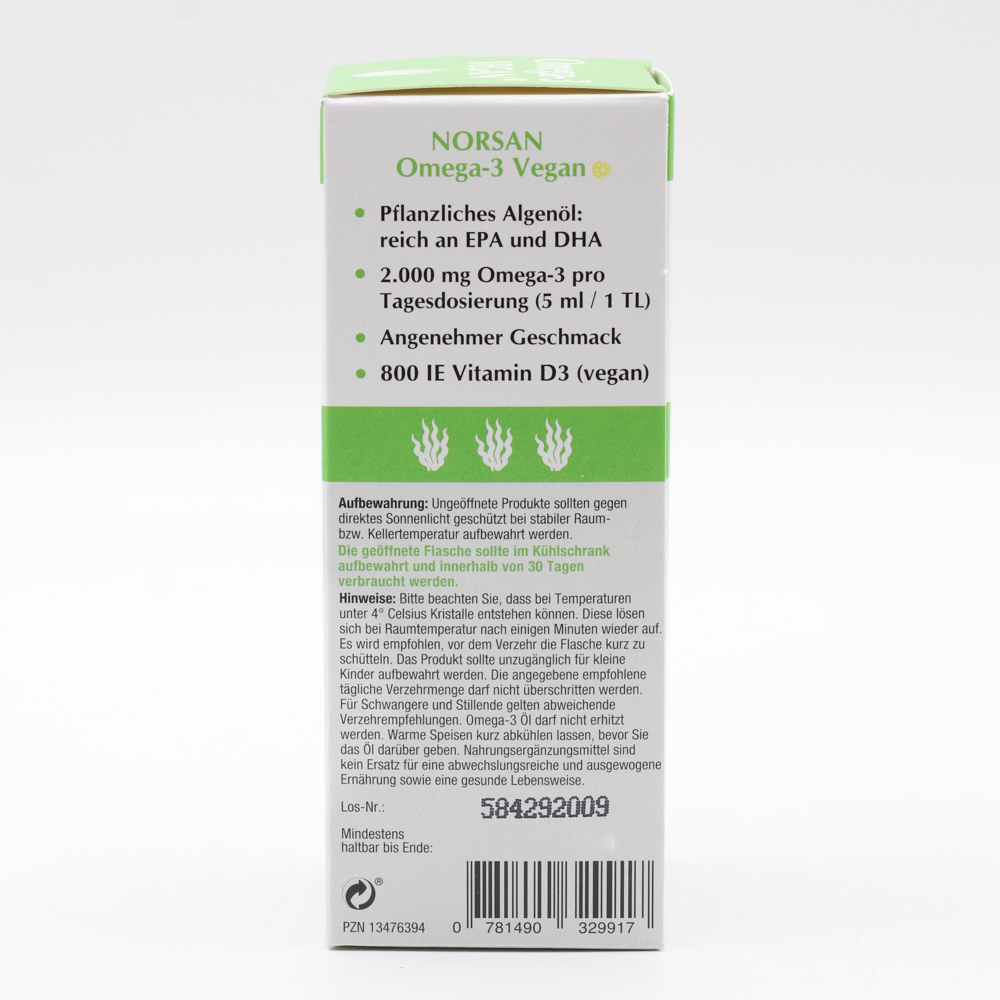 NORSAN Omega-3 vegan flüssig NORSAN Omega-3 vegan flüssig