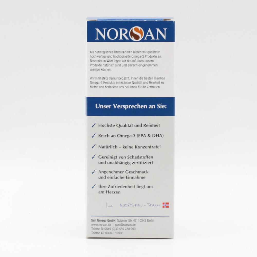 NORSAN Omega-3 Total Naturell flüssig NORSAN Omega-3 Total Naturell flüssig