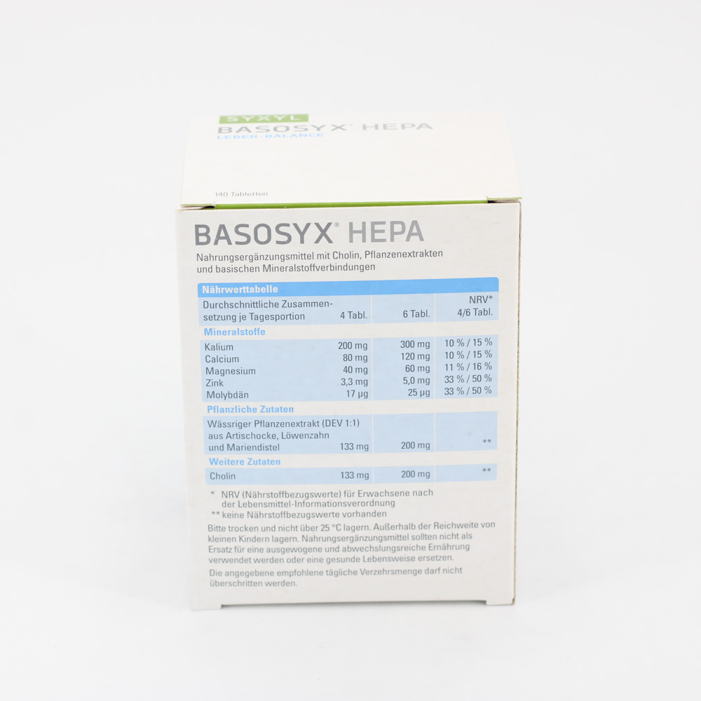 BASOSYX Hepa Syxyl Tabletten BASOSYX Hepa Syxyl Tabletten
