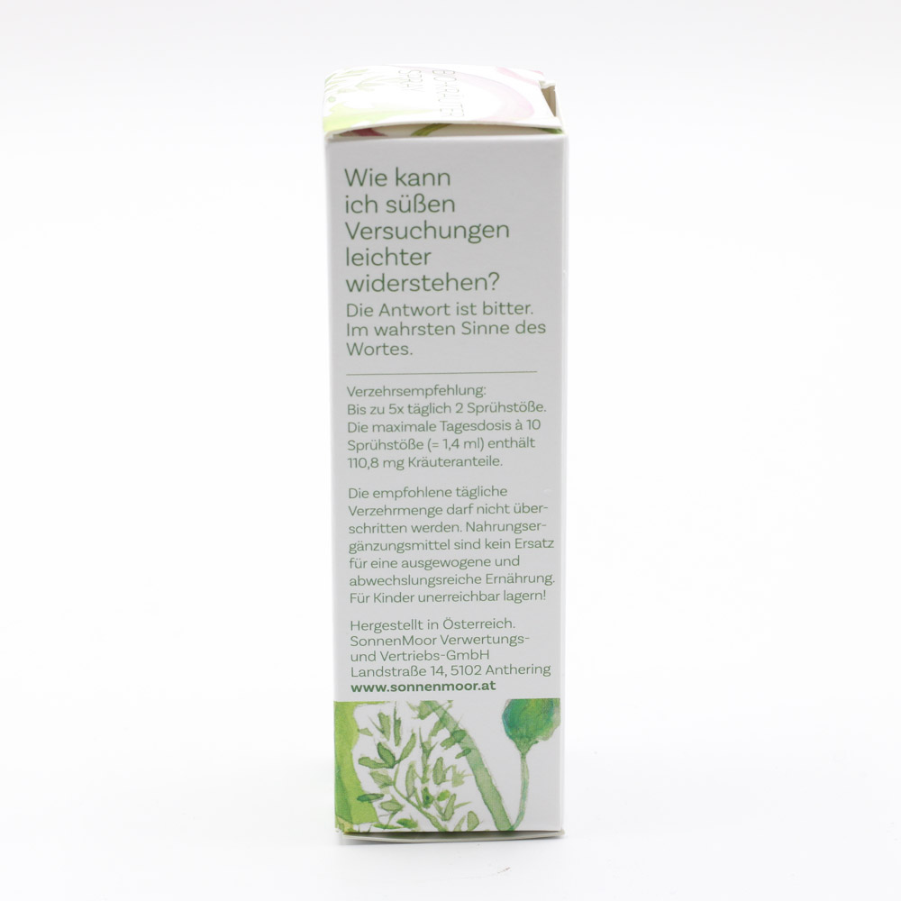 BIO KRÄUTERSPRAY Bitter ist das neue Süss BIO KRÄUTERSPRAY Bitter ist das neue Süss