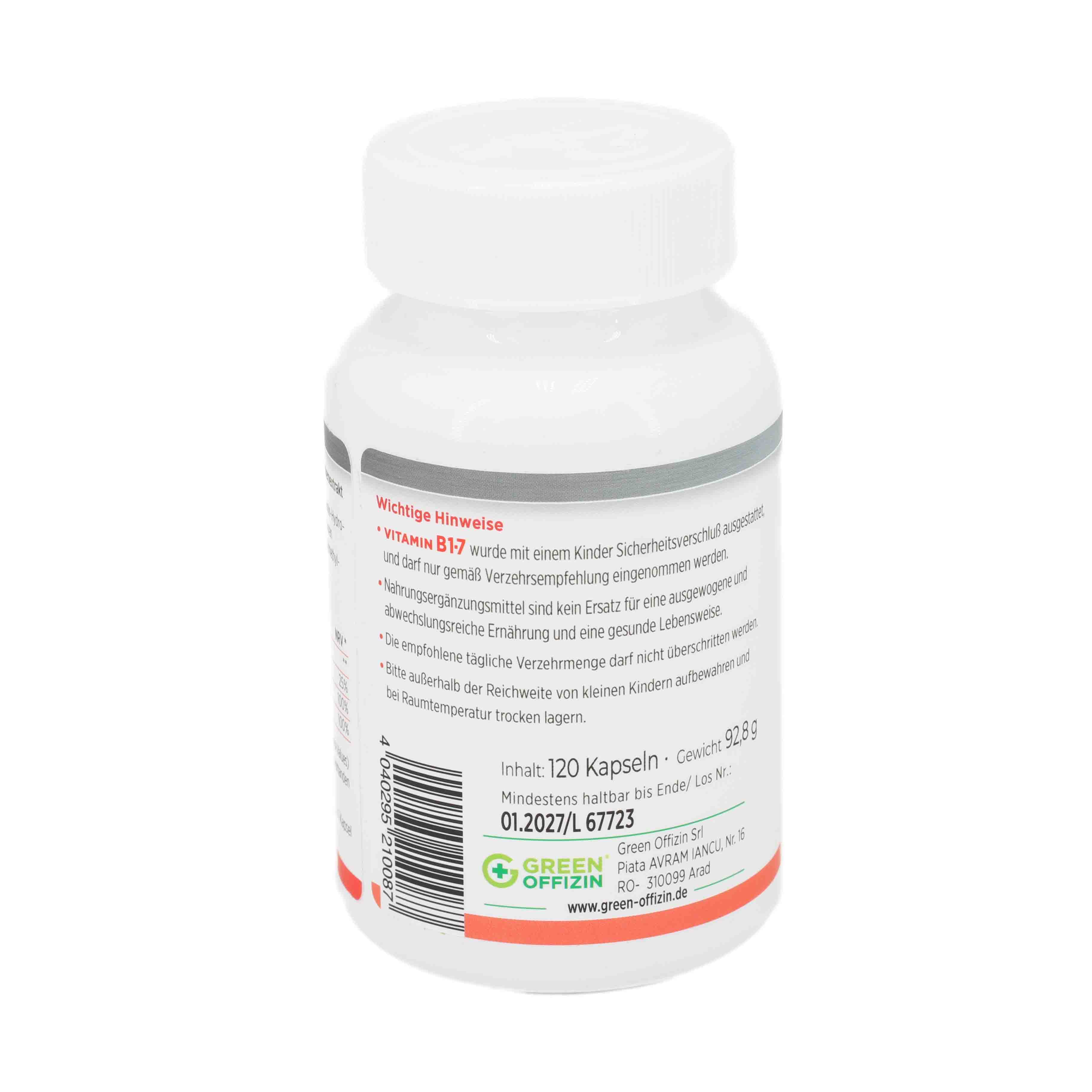 GREEN OFFIZIN Vitamin B1-7 Kapseln GREEN OFFIZIN Vitamin B1-7 Kapseln