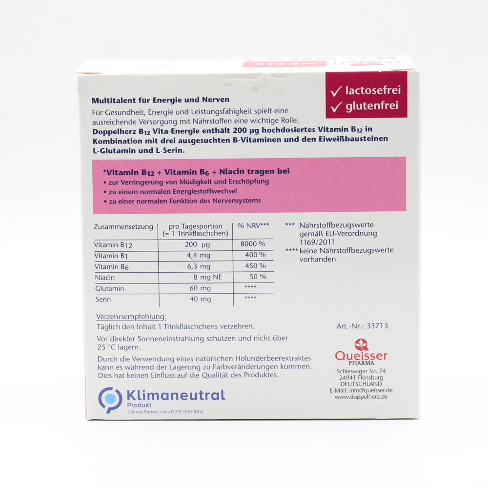 DOPPELHERZ B12 Vita-Energie Trinkampullen DOPPELHERZ B12 Vita-Energie Trinkampullen