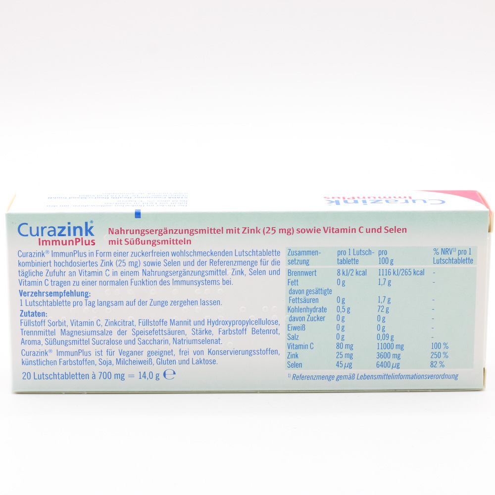 CURAZINK ImmunPlus Lutschtabletten CURAZINK ImmunPlus Lutschtabletten