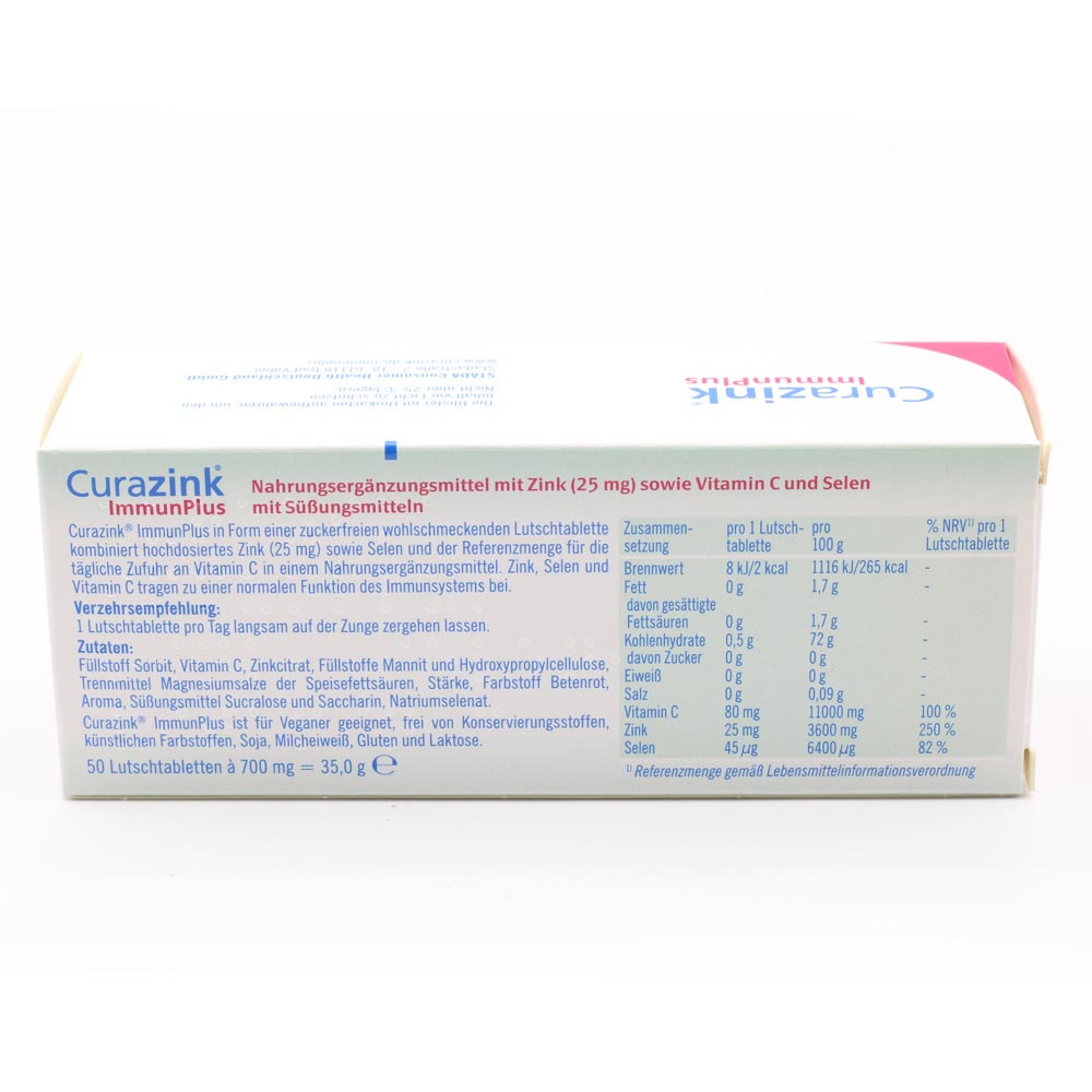 CURAZINK ImmunPlus Lutschtabletten CURAZINK ImmunPlus Lutschtabletten