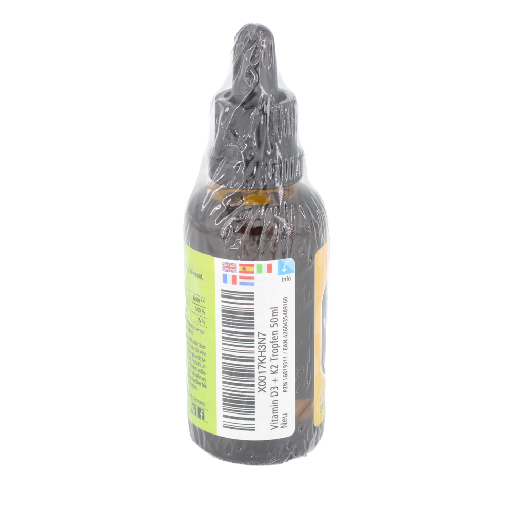 VITAMIN D3 K2 1000 I.E./10 μg hochdosiert Tropfen VITAMIN D3 K2 1000 I.E./10 μg hochdosiert Tropfen