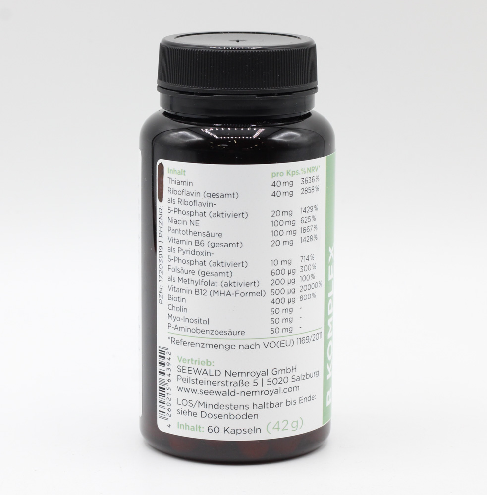 SEEWALD Vitamin B Komplex AKTIVIERT Kapseln SEEWALD Vitamin B Komplex AKTIVIERT Kapseln