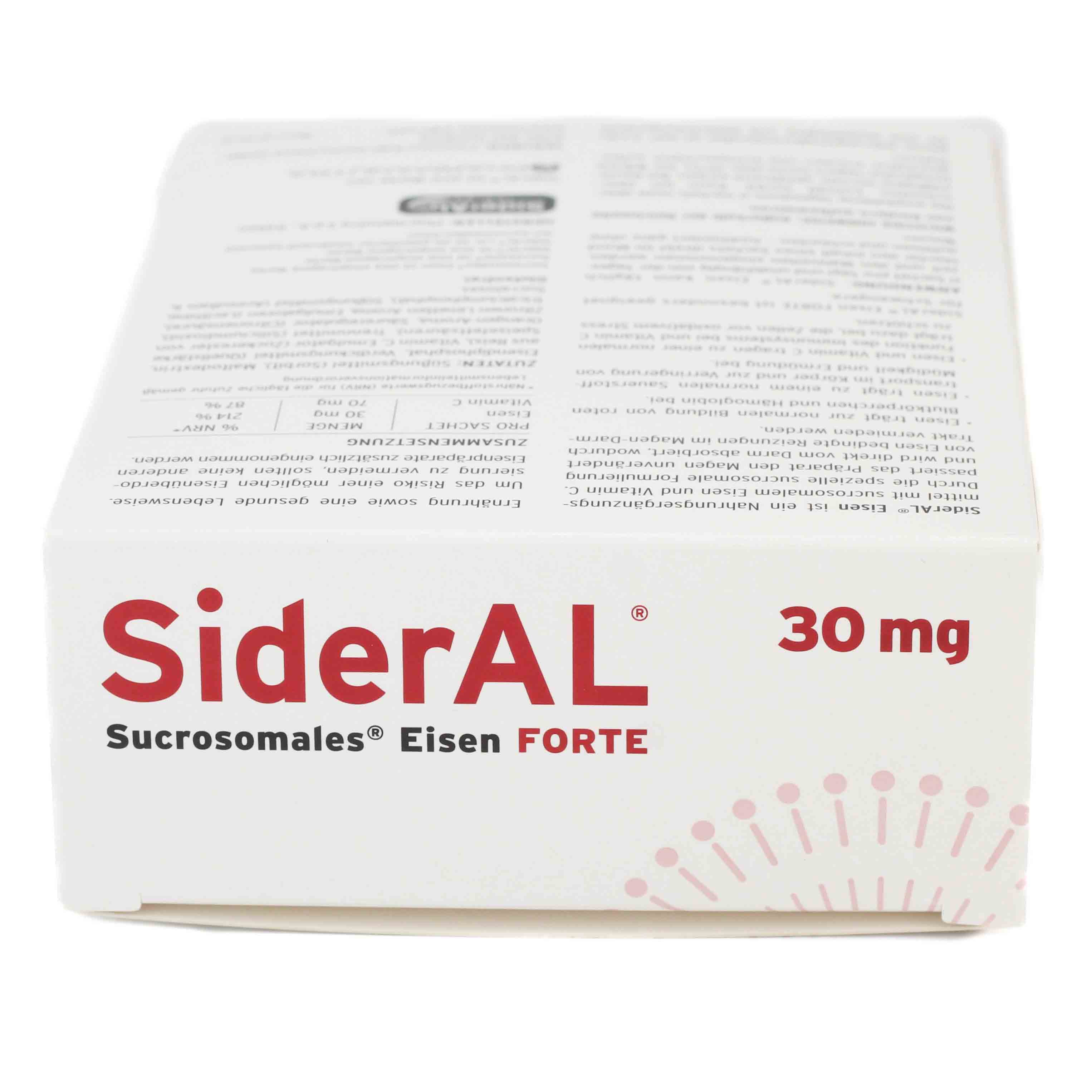 SiderAL® Eisen Forte 30mg Zitrus bei erhöhtem Eisenbedarf SiderAL® Eisen Forte 30mg Zitrus bei erhöhtem Eisenbedarf