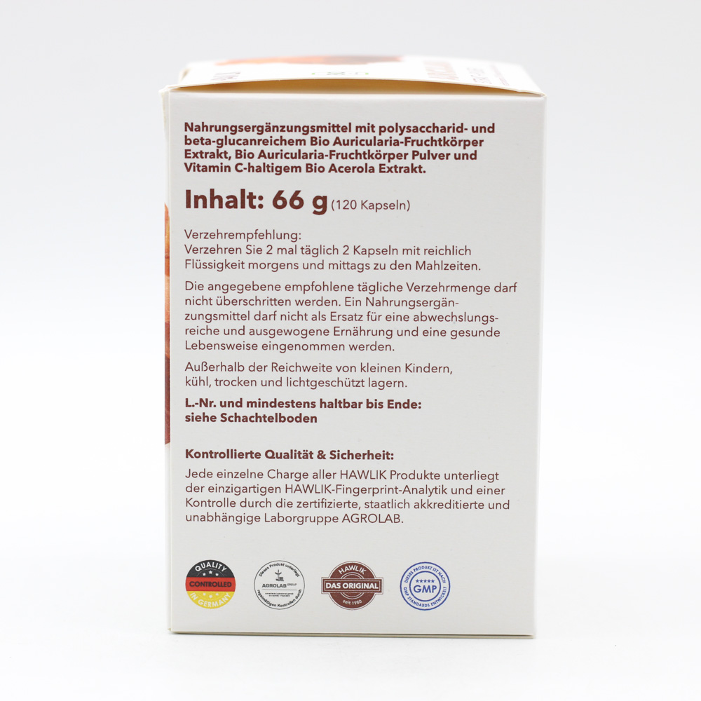 BIO AURICULARIA Extrakt+Pulver Kapseln BIO AURICULARIA Extrakt+Pulver Kapseln